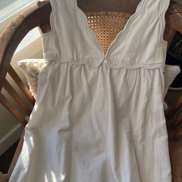 Isabel Marant White Denim Dress - Picture 3 of 5